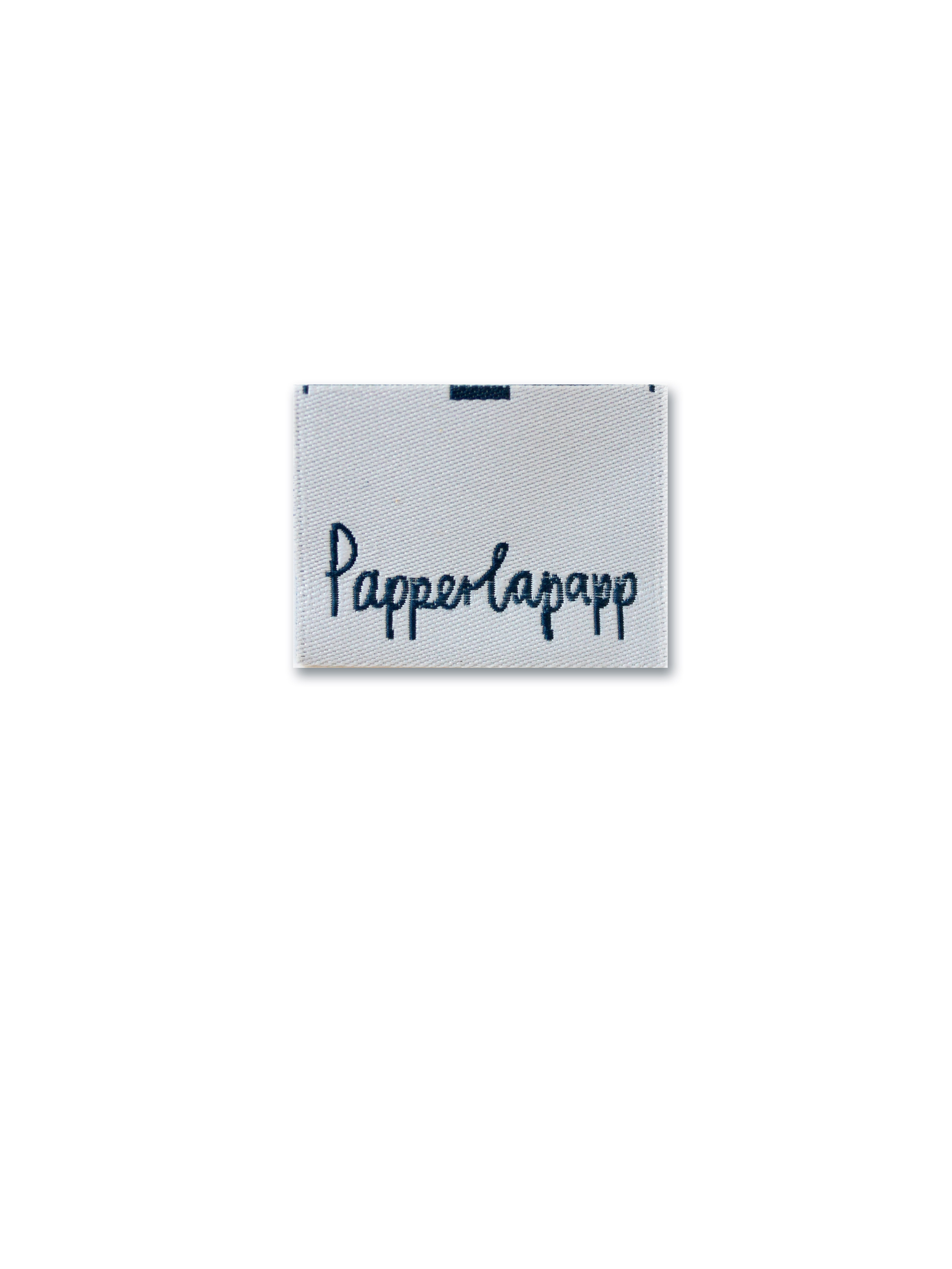 Etikett "Papperlapapp" | 3er Set gewebt von Halfbird 